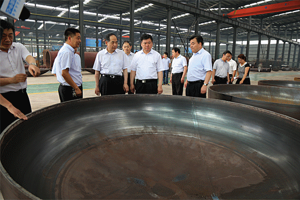 La comisión de inspección de disciplina de la provincia de Henan visita nuestra fábrica